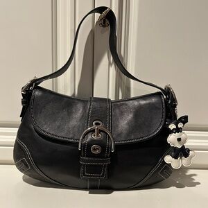 Coach Soho black leather F 10192 shoulder bag